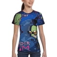 thumbnail image 4 of Invader Zim Poster Youth Unisex T-Shirt Crewneck Short Sleeve Double-Sided Print Tee Shirts Top For Boys Girls Kid Teen X-Large, 4 of 6
