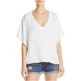 thumbnail image 2 of Free People Playera básica Batwing para mujer, blanca, pequeña Free People Camiseta básica, 2 of 2