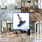PVA Sponge Mop - Super Absorbent 11 Roller Foam Mop Floor Cleaner
