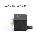 thumbnail image 4 of Monstrate Relé Electromagnético Arranque Corriente Carga Servicio 100A 120A Relés Potencia Compacta Fuente de alimentación eléctrica Electrónica Negro, 100A-24V 100A-24V, 4 of 6