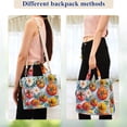 thumbnail image 4 of FORMRS Womens Corduroy Tote Bag Crossbody Shoulder Handbag with Pocket, Watercolor Tomatoes, 4 of 7