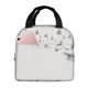 thumbnail image 1 of Fotbe Dandelion Blowing In The Wind Bolsa Térmica con Estampado y Forro de Aluminio Grueso Bolsa de Almuerzo con Bolsillo Frontal para Hombres y Mujeres, Ideal para Trabajo, Escuela, 1 of 8