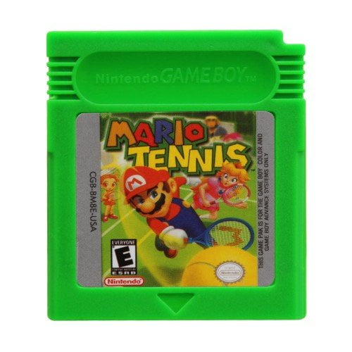 Video Games Cartridge Compatible for GB&GBC Handheld Console Mario Tennis