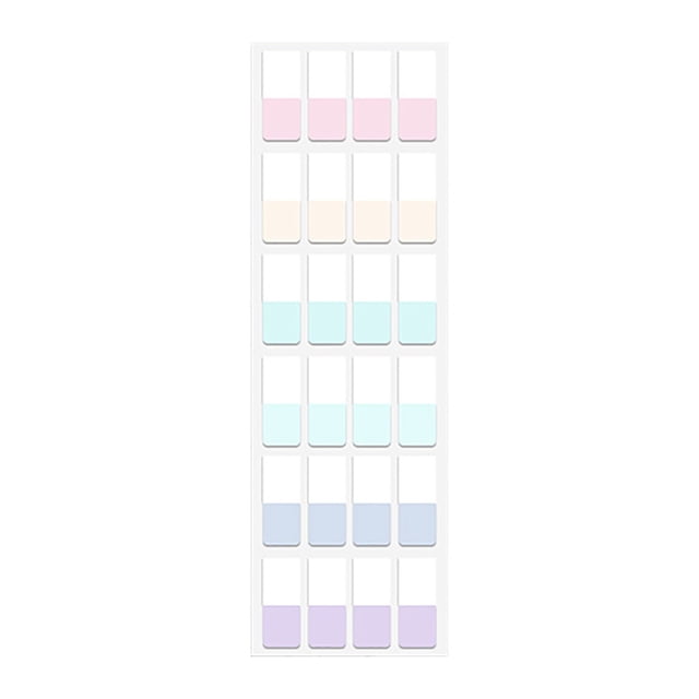 Deals of Today Sticky Index Tabs, Large Book Annotation Tabs Repositionable Page Tabs, Page Tabs Sticky Tabs for Textbooks Notebooks Planners File Classification