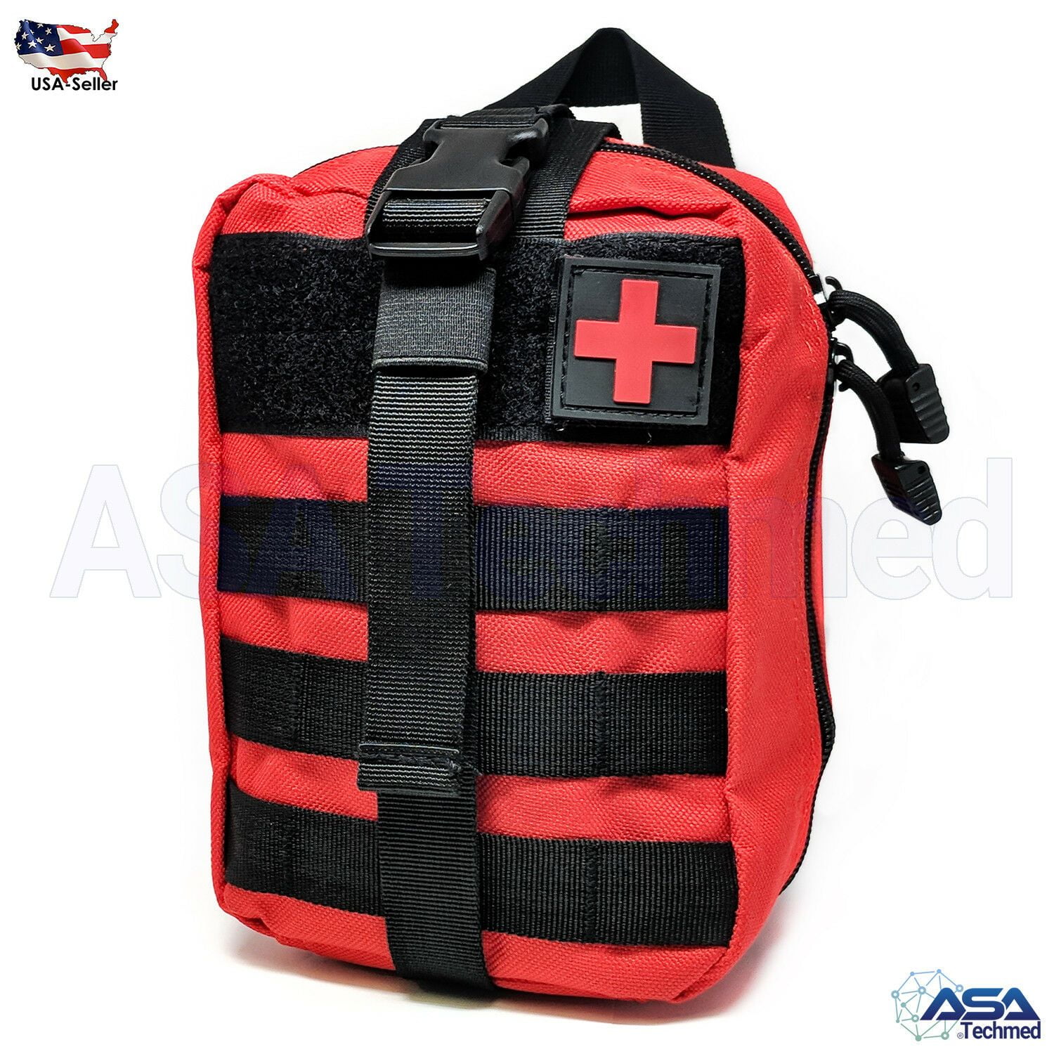 Tactical Outdoor Utility Pouch Gadget Tool First Aid Backpack Bag Black 