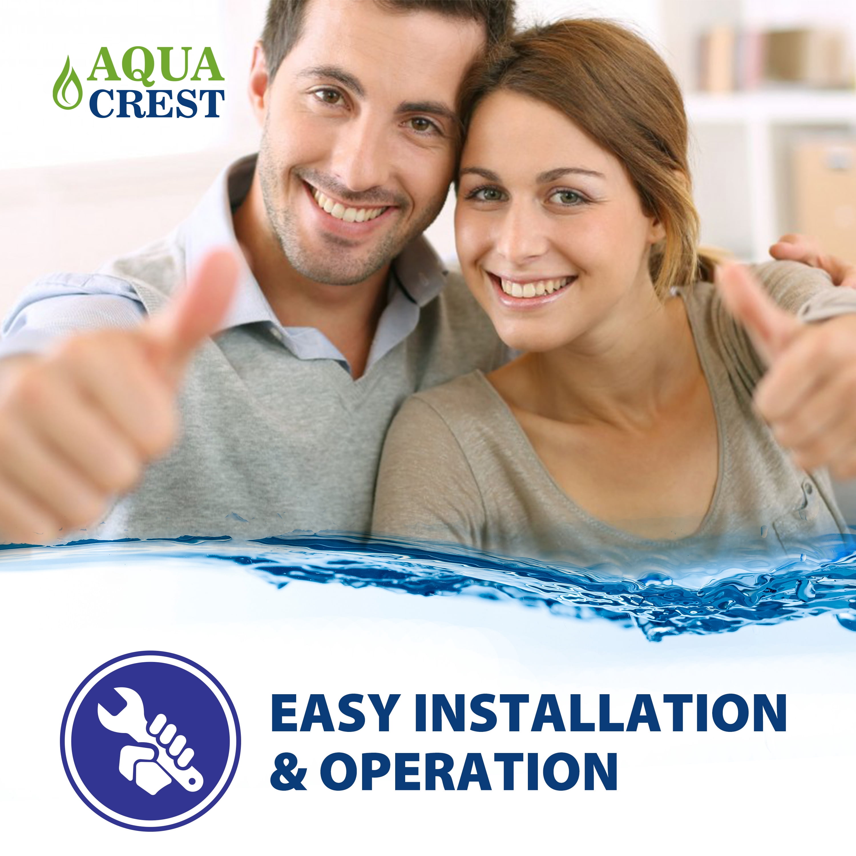 AQUACREST AP431 Replacement for AquaPure AP430, AP431 Hot Water Filtration Cartridge(Pack of 3)
