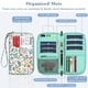 thumbnail image 3 of Funda para pasaporte, cartera Fintie Family, de nailon, con bloqueo RFID, 3 of 8