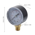 thumbnail image 2 of PENIKOKO Npt Pressure Gauge with Clear Number Markings for Easy Air and Fluid Pressure Reading, 2 of 8