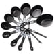 thumbnail image 4 of Juego de 12 tazas y cucharas medidoras, utensilios de cocina, regalo universal y fácil de usar. Negro, 4 of 9