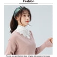 thumbnail image 4 of YooGuoGuo Lace False Collar, Women Detachable Fake Collar Fake Collar for Blouse Hoodie Sweater Coat, 4 of 6