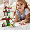 thumbnail image 2 of Flower Store Building Block Kits,(1080pcs) Garden House Model Mini Building Block Set, MOC Flower House Block Kit for Women Girls, Creative Gifts for Adult Kids Age 8 10 12 14+, 2 of 6