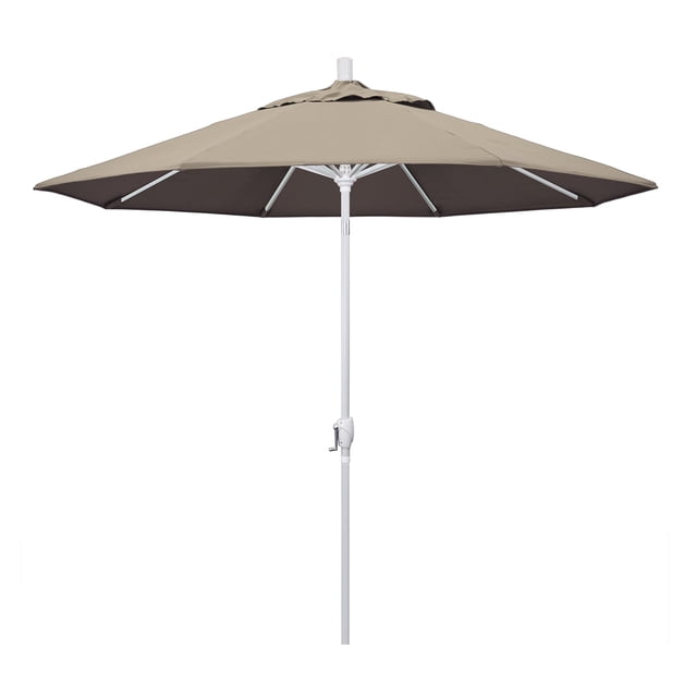 California Umbrella Parasol de Patio 9 Pieds Taupe