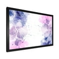 thumbnail image 2 of Designart 'Pink and Purple Abstract With Colorful Splashes I' Modern Framed Art Print, 2 of 4