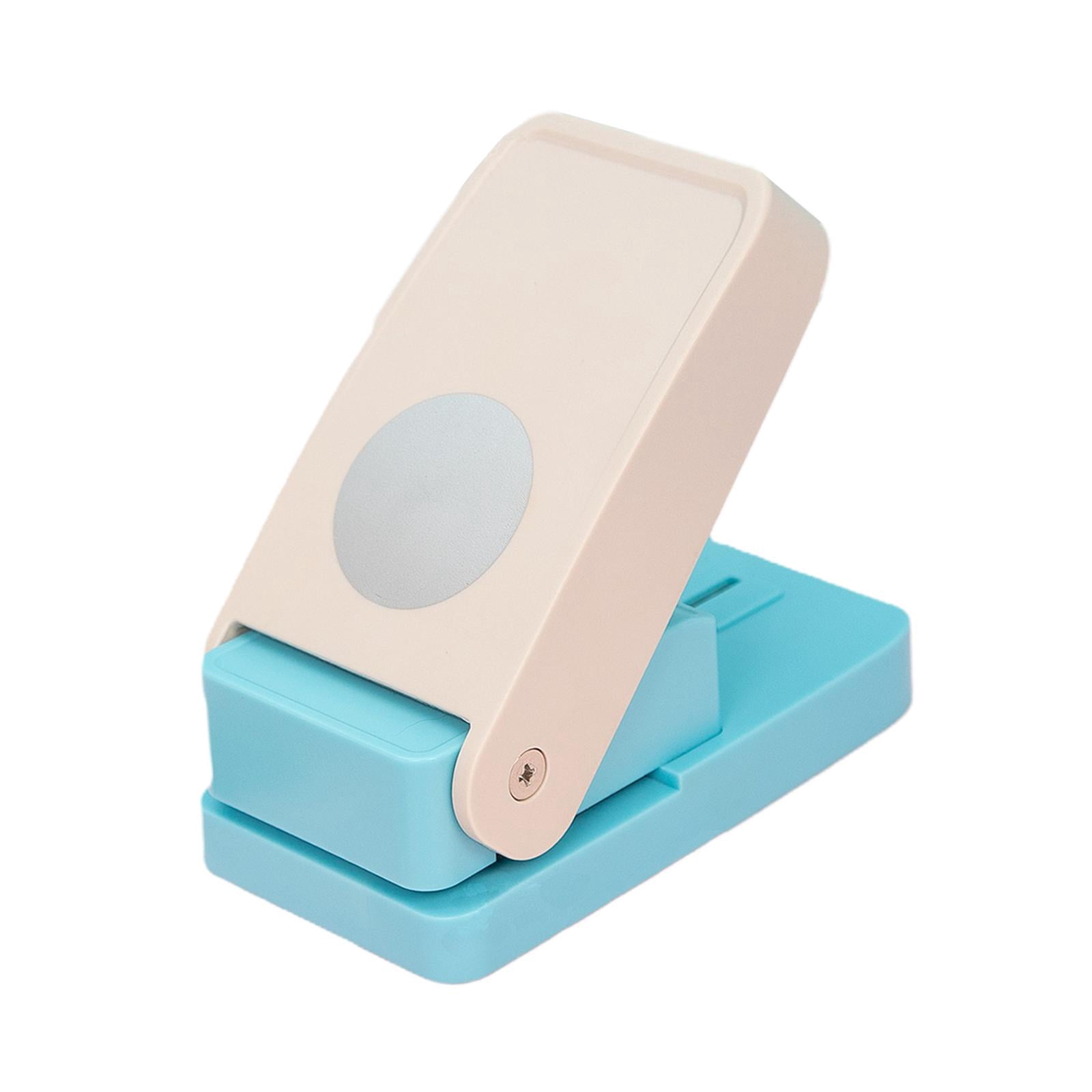 HOMYL Embossing Machine with Tab Punch, Embossing Tool, Hole Punch for DIY, Separator, Round