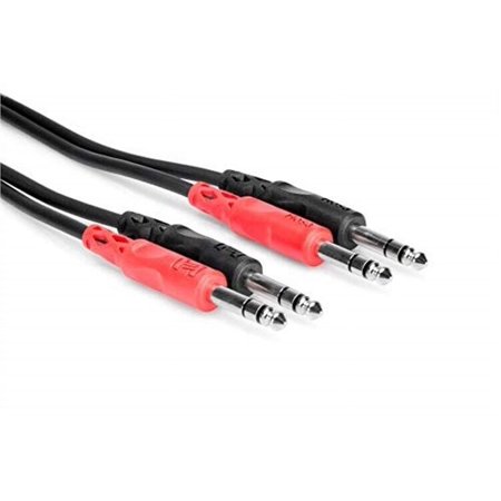 UPC: 0728736010550 | Hosa – CSS-203 – 3m Stereo Interconnect Cable – Dual 1/4 in TRS Male to Same