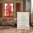 thumbnail image 2 of Herrnalise Christmas Santa Snowman Garden Flag 12x18 Inch Double Sided Snowflake Joy Christmas Eve House Yard Flags Welcome Winter Outdoor Indoor Banner for Party Home Merry Christmas Decorations, 2 of 9