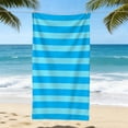 thumbnail image 3 of Anckoeil Beach Towel, 59.1" x 29.5" Quick Dry Sand Free Towel for Swimming Pool Travel Camping, 3 of 5