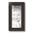 thumbnail image 2 of ArtToFrames 5x11" Plum Victorian Emboss Picture Frame, Brown Wood Poster Frame, with Regular Glass and Foam Backing 3/16 inch (FBPL-5080), 2 of 7
