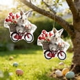 thumbnail image 6 of A Acrylic Bunny Pendant For Easter Decorations Small Hanging Ornament Holiday Decorative Object For Home Or Party Festivities, 6 of 6