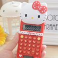 thumbnail image 4 of Hello kitty Kawaii Sanrio New Cartoon  Portable Computer Push Cover Palm Calculator Girl Cute Learning Electronic Computer Gifts, 4 of 7