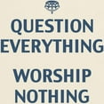 thumbnail image 3 of CafePress - Question Everything Light T Shirt - Men's Classic Graphic T-Shirt, 3 of 4