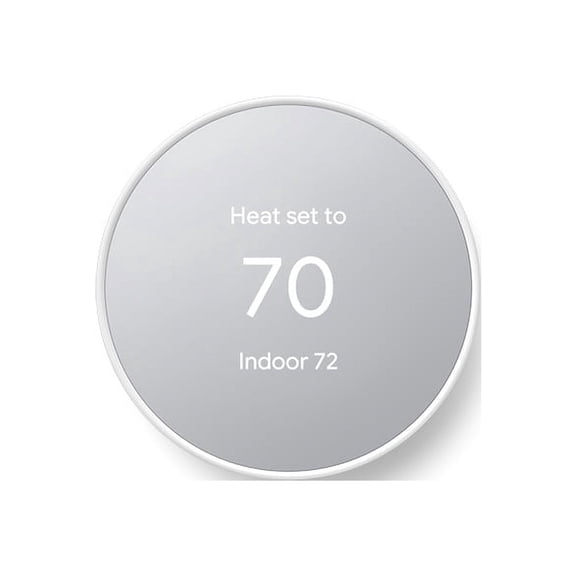 Open Box Google GA01334-US Nest Smart Thermostat for Home in Snow