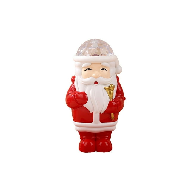 Decoración de Papá Noel 15.7x8.2x6.3cm Flash Bar Luz Nocturna de Papá Noel
