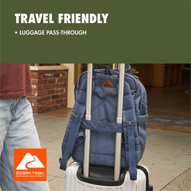 22 liter travel backpack Osprey Talon 22L Men's Lightweight Hiking Two pockets for soft flasks (soft flasks not included) 2 pack) Ozark Trail Asheville