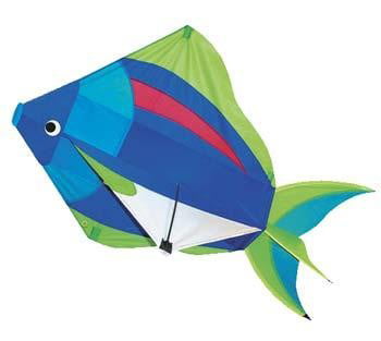 GAYLA   29"x18" Tropical Fish 3-D Nylon Kite  GAY876 