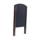 thumbnail image 2 of Letreros de pizarra de madera, decoración para fiestas, letreros de comida reutilizables con ángulo ajustable, tableros de mensajes para menús,, 2 of 8