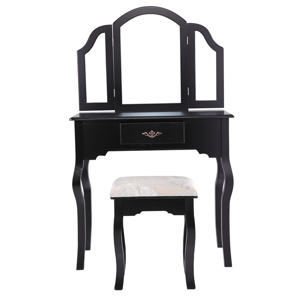 Veryke Makeup Vanity Set, Vanity Table, Makeup Vanity Desk for Bedroom