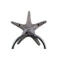 thumbnail image 2 of Cast Iron Starfish Towel Holder 8.5 Inch - Starfish Decoration - Sea Home Decor, 2 of 2