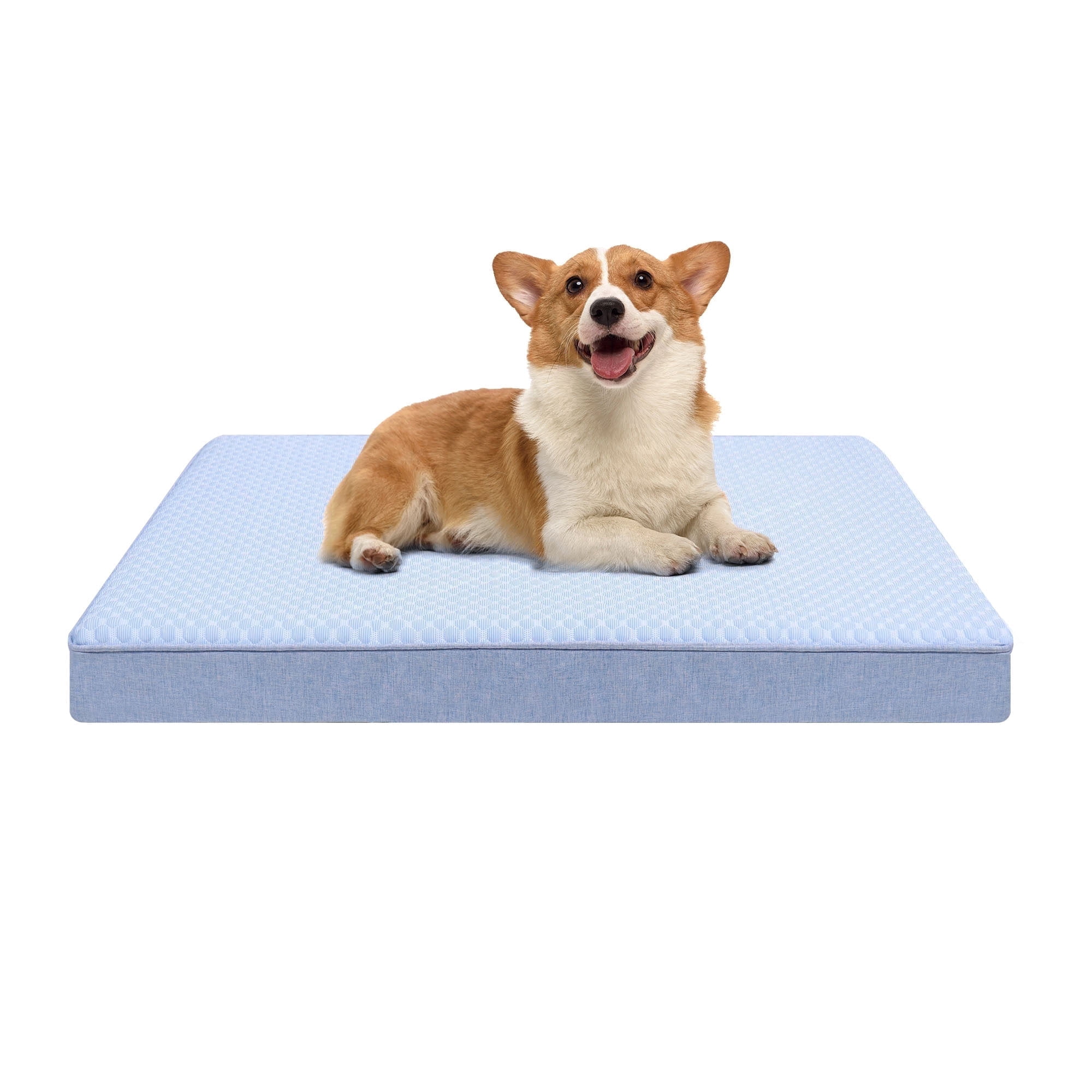 Wataniya Cooling Memory Foam Dog Bed for Large Dogs, Washable Cover Orthopedic Pet Bed