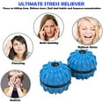 thumbnail image 4 of Fidget Ball Stress Relief Toy, Anti-Anxiety Fidget Spinner Hand Toys with Massage Function, Finger Spinner Rotation Ball for Men Adults Relieving Stress Boredom ADHD Autism(Blue), 4 of 7