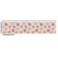 thumbnail image 3 of Floral Fabric by the Yard, Autumn Season Leaf Silhouettes and Watercolor Blots Illustration Art Print, Upholstery Fabric for Dining Chairs Home Decor Accents, Ivory and Multicolor by Ambesonne, 3 of 5