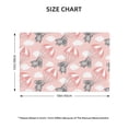 thumbnail image 4 of Placemats Set Of 4 / 6, Pink Parachute Gray Koala Placemats For Dining Table Indoor/Outdoors Heat Resistant Washable Placemats 18" X 12", 4 of 8