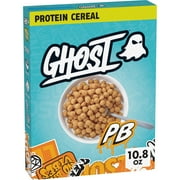 GHOST PROTEIN CEREAL, PEANUT BUTTER Flavor, 18G Protein, 10.8oz