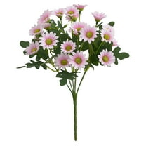 Clearance! Nomeni Fake Flowers Artificial Flower Flowers Simulation Rose Wedding Bouquetss Fake Floral Rose Flower Silk Flower Hand Tied Bouquet Pink Home Decor Pink 2