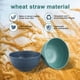 thumbnail image 4 of Juego de tazones para cereales HEYCOME, pajitas de trigo irrompibles, 750 ml, 12 unidades, 4 of 7