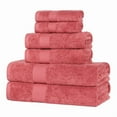 thumbnail image 2 of Superior Kendell Egyptian Cotton 6-Piece Towels Set, Sandy Rose, 2 of 11