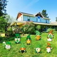 thumbnail image 4 of Goowood St. Patrick's Day Decorations Outdoor Yard Signs with Stakes for Garden Lawn Irish Party Shamrock Ornaments in Plastic set of 1, 4 of 4