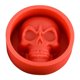 thumbnail image 2 of Molde para Pastel Calavera Halloween Bandeja Hornear Jabón Utensilios () Rojo, 2 of 2