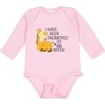 thumbnail image 3 of Inktastic I Have Been Promoted to Big Sister Girls Long Sleeve Baby Bodysuit, 3 of 5