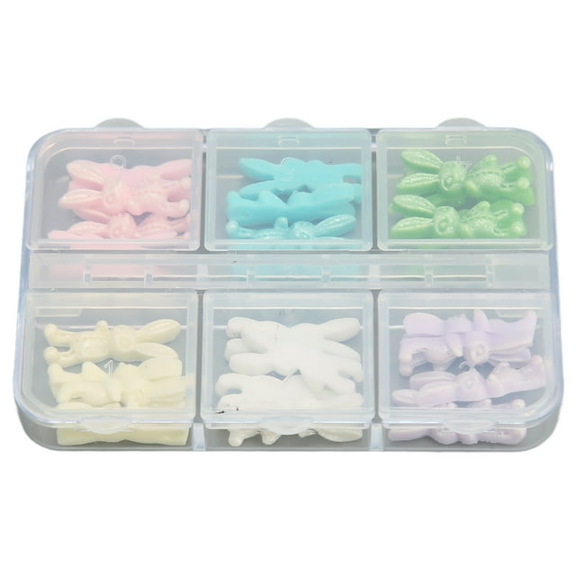 Nail Art Decoration, Adequate Quantity Safe Beautiful Resin Nail Decoration For Nail Salon