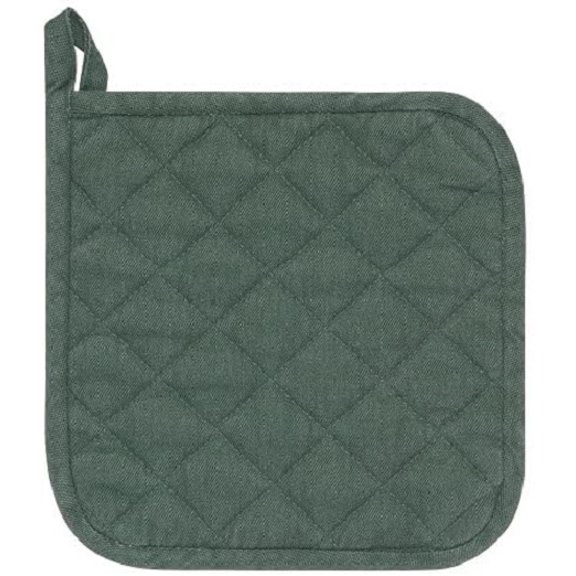 Now Designs Stonewash Heirloom Potholder, Jade