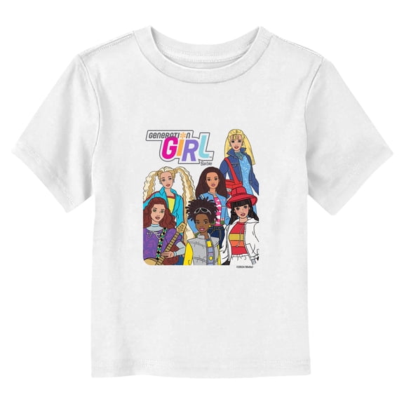 Toddler Barbie Generation Girl Magazine Cover T Shirt