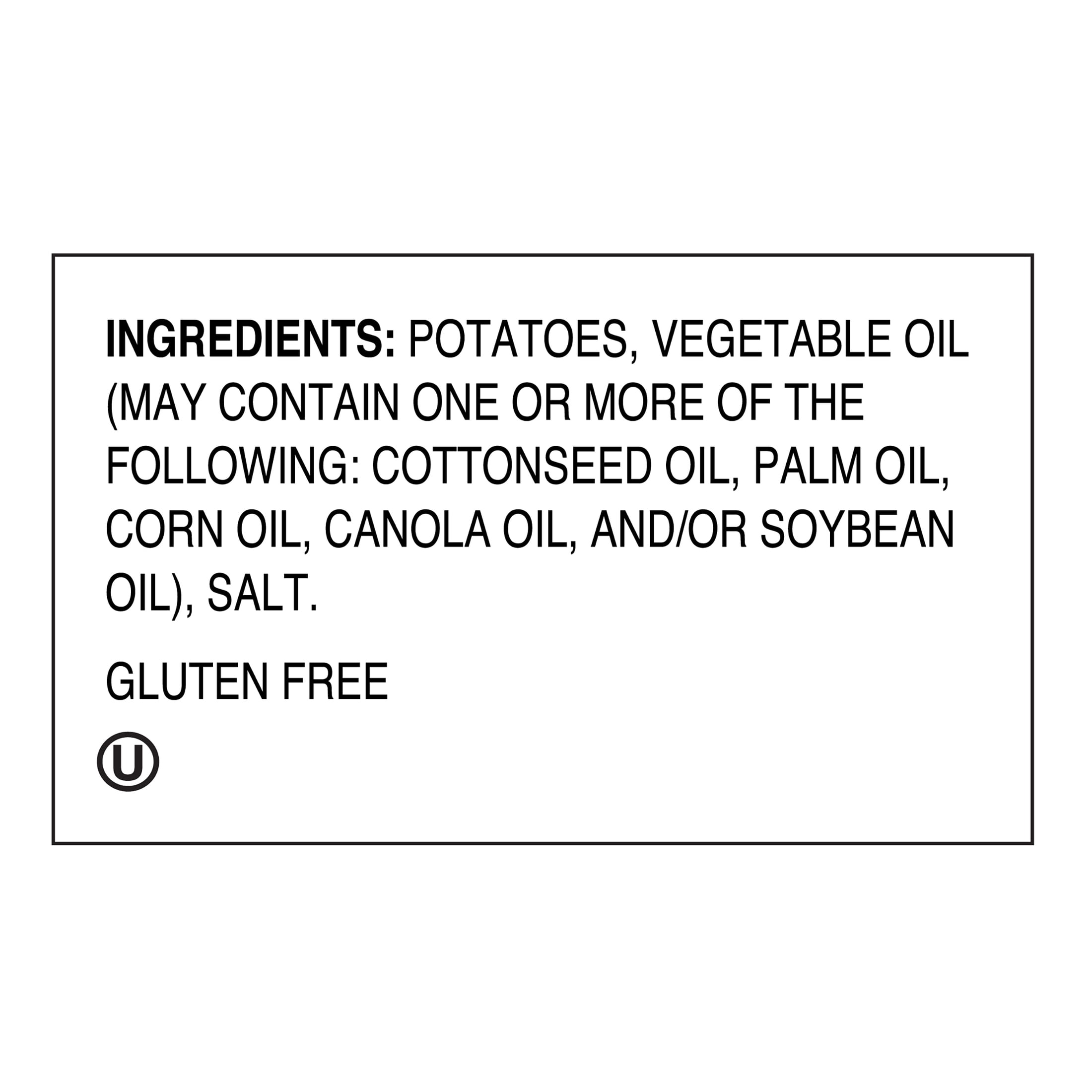 Golden Flake Original Thin & Crispy Potato Chips, Gluten-Free, 4.625 oz Bag