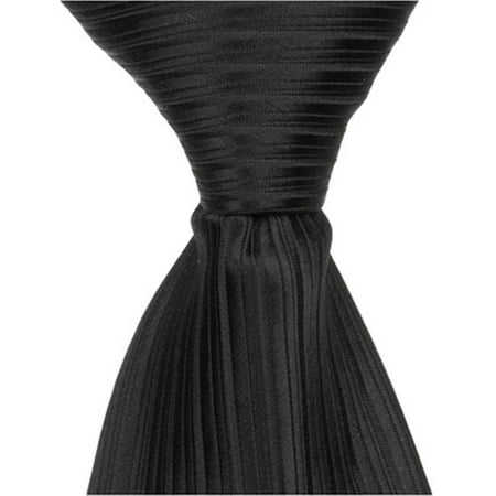 

Matching Tie Guy 2484 K1 - 11 in. Zipper Necktie - Black- 24 Month to 4T
