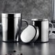 thumbnail image 3 of Taza de café ZHAOCHENG de acero inoxidable de doble pared 300 ml con tapa a prueba de fugas, 3 of 5