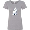 thumbnail image 3 of Inktastic Fluffybutt Westie Women's T-Shirt, 3 of 5